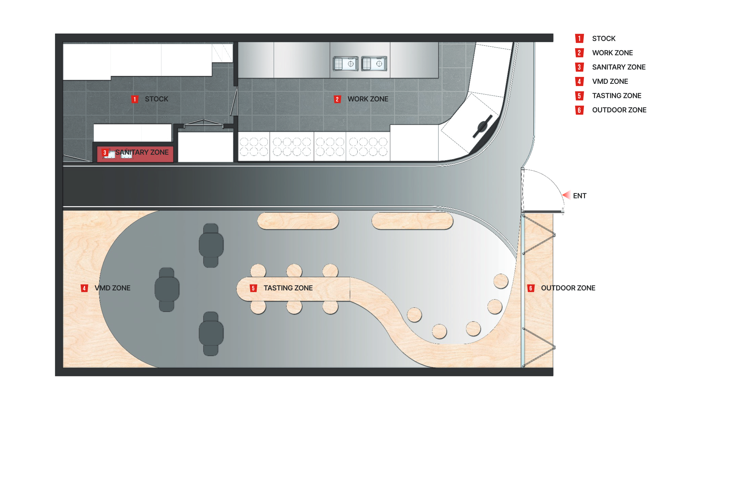 Floor layout