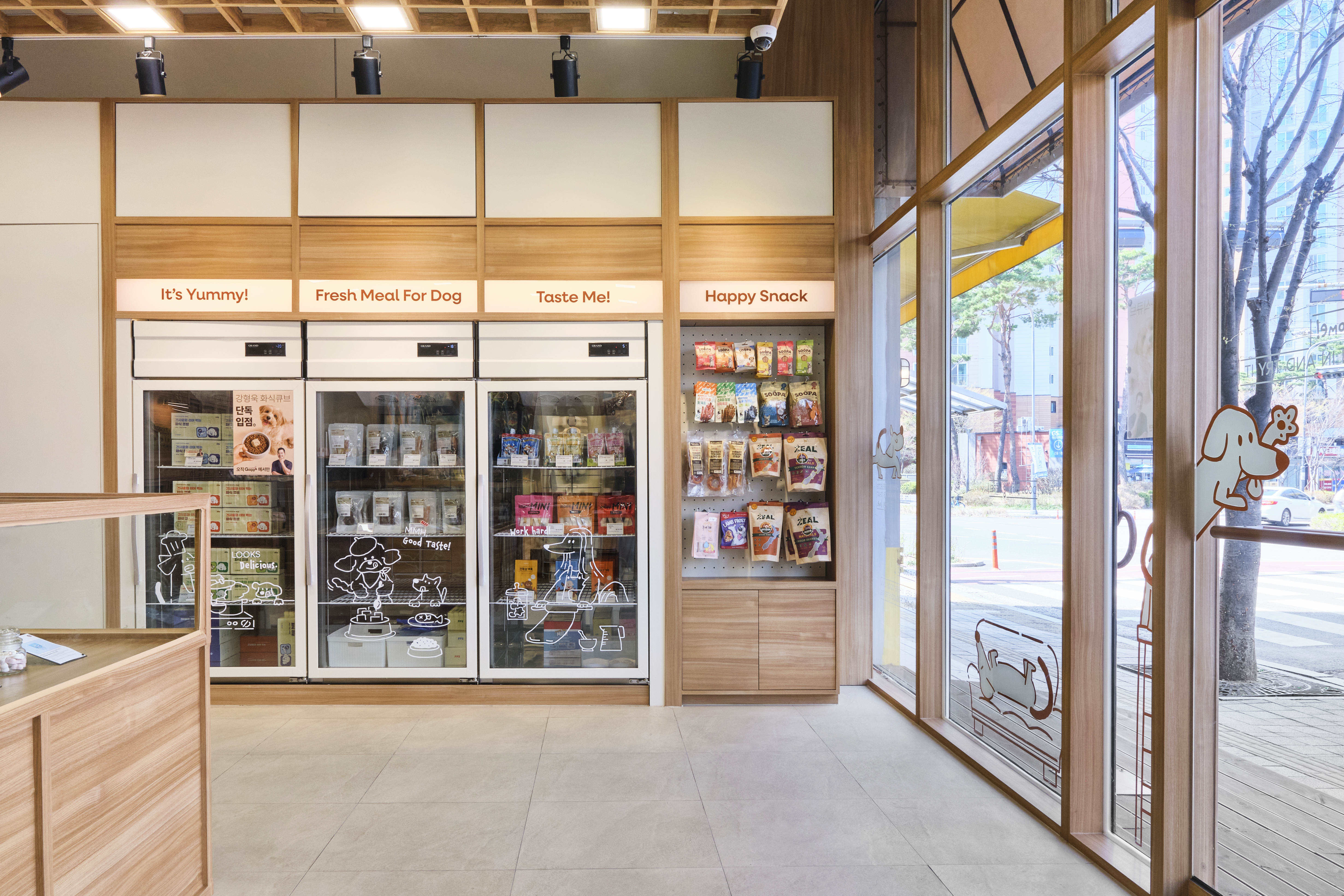 Store interior