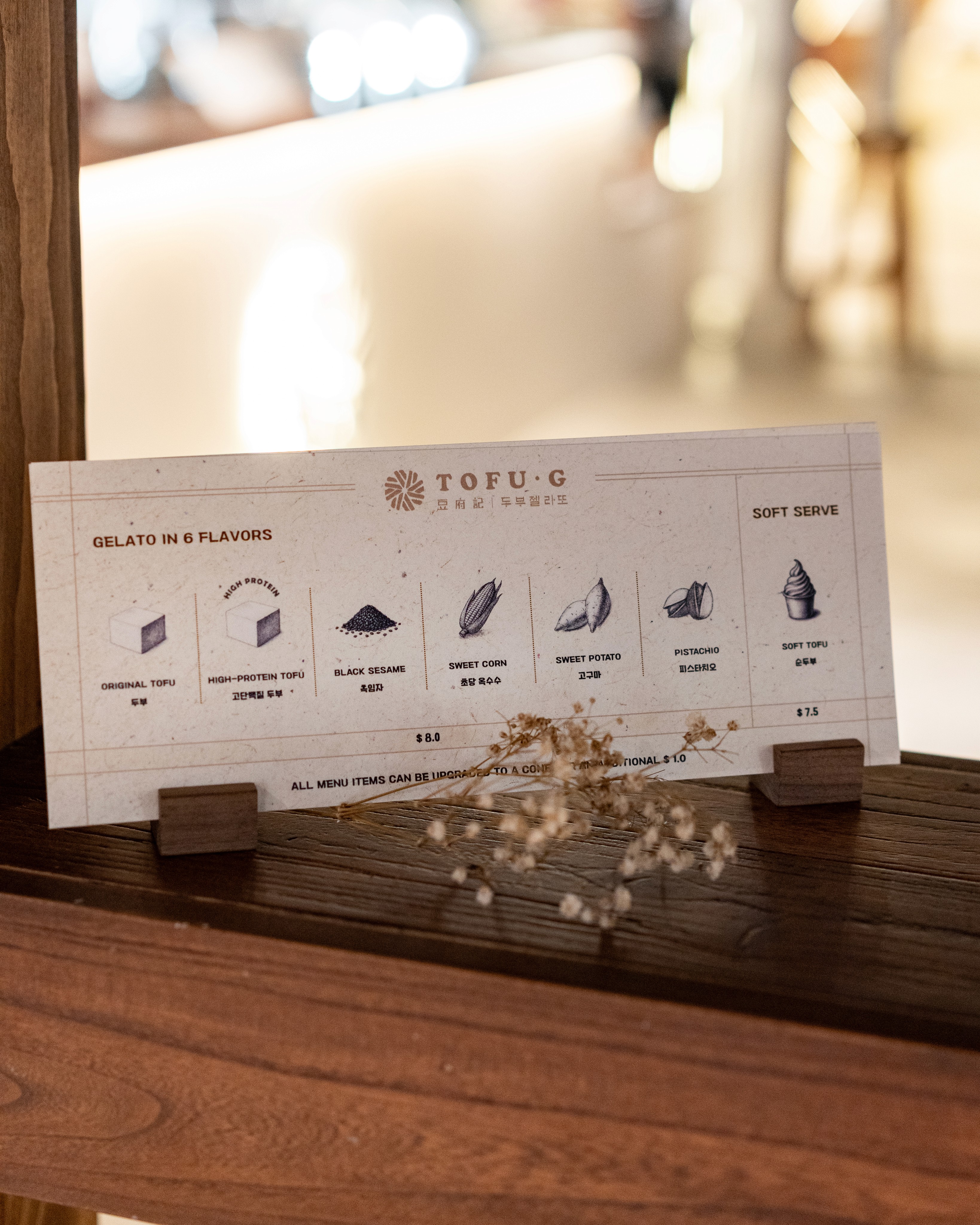 Menu board