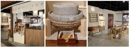 Millstone Table & Interior
