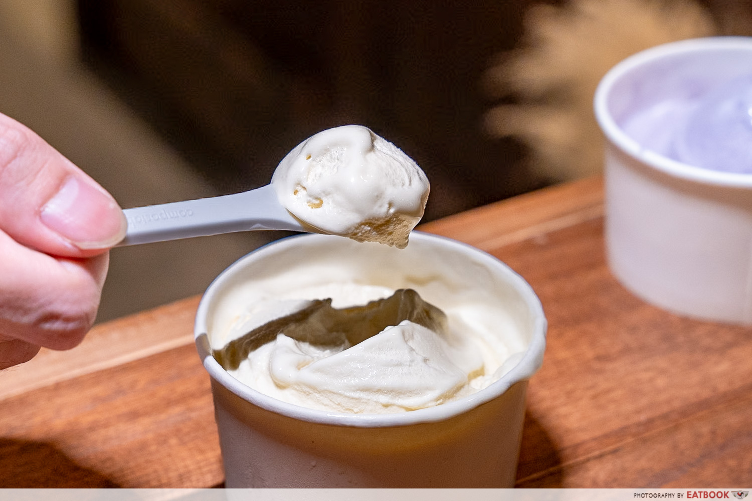 Tofu gelato